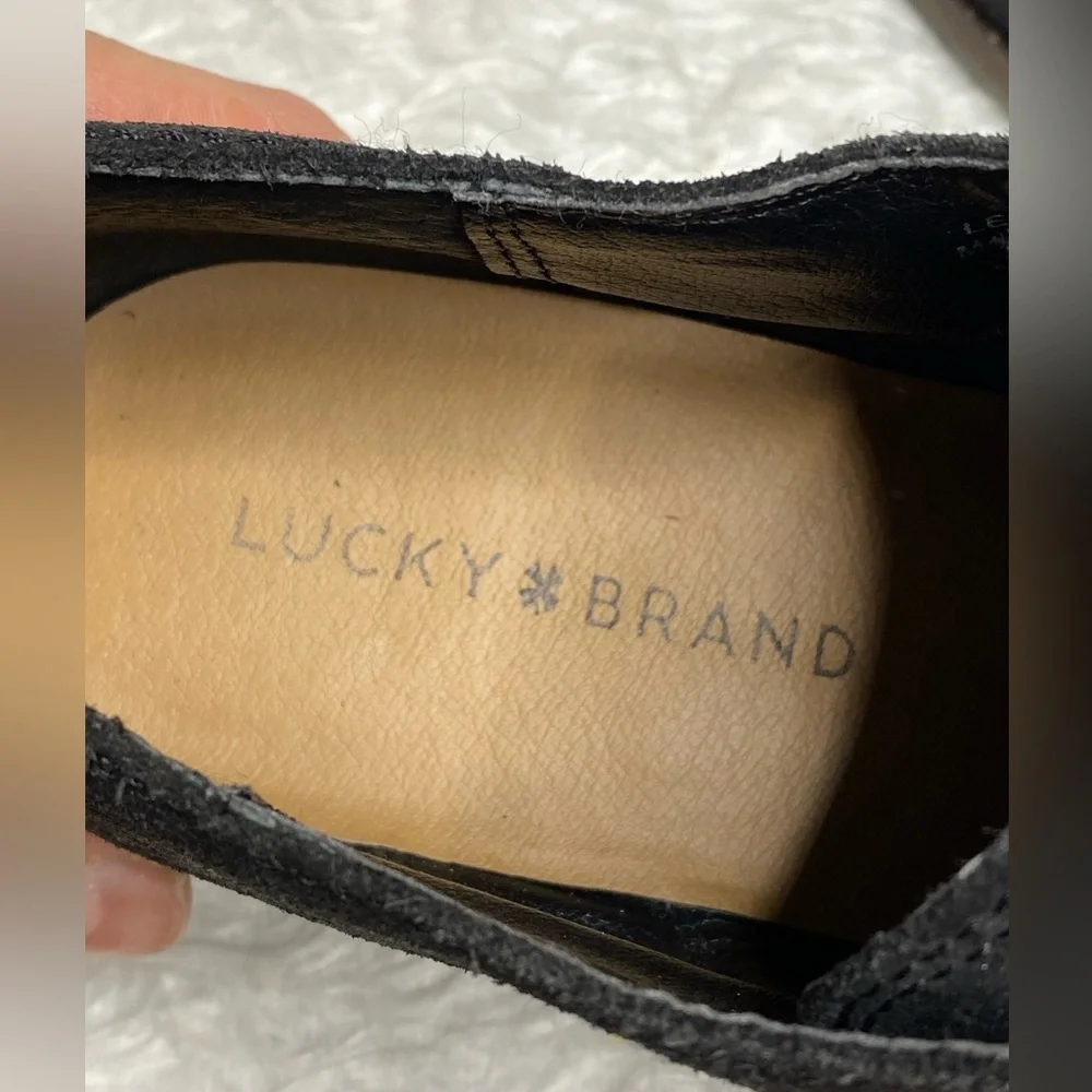 Lucky Brand sude leather boots size 9.5M - Picture 10 of 12